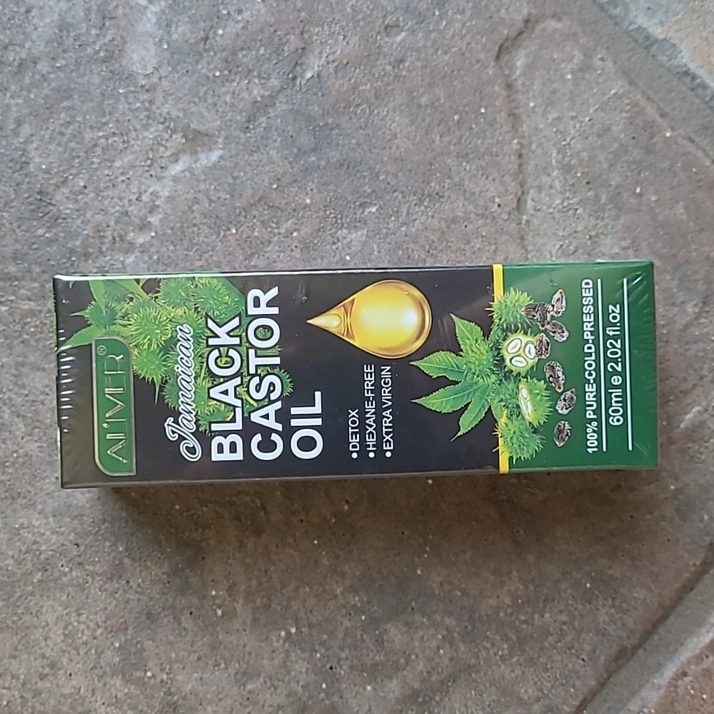 New with tags! Organic Pure Cold Pressed Jamaican Black Castor Essential Oil